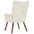 Scaun de relaxare, crem, catifea GartenMobel Dekor