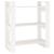 Bibliotecă/Separator cameră, alb, 80x35x91 cm, lemn masiv pin GartenMobel Dekor