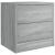 Noptiere, 2 buc., sonoma gri, 40x30x40 cm, lemn prelucrat GartenMobel Dekor