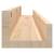 Rafturi de perete, 2 buc., 110x12x9 cm, lemn masiv de pin GartenMobel Dekor