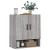 Dulap de perete, gri sonoma, 60x31x70 cm, lemn compozit GartenMobel Dekor