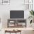 Dulap TV, gri sonoma, 100x35x45 cm, lemn prelucrat GartenMobel Dekor