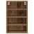 Dulap suspendat “Riga”, lemn vechi, 40x29,5x60 cm GartenMobel Dekor