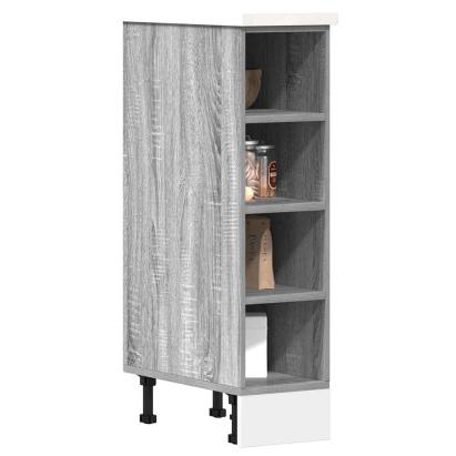 Dulap inferior "Riga", gri sonoma, 20x44,5x81,5 cm GartenMobel Dekor
