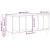 Dulap discuri, lemn vechi, 100x38x48 cm, lemn prelucrat GartenMobel Dekor