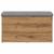 Bancă de depozitare Stejar artizanal 82x42x45 cm lemn prelucrat GartenMobel Dekor