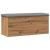 Bancă de depozitare Stejar artizanal 102x42x45cm lemn prelucrat GartenMobel Dekor