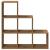 Bibliotecă/separator 3 nivel stejar artizanal 99x29x99 cm lemn GartenMobel Dekor