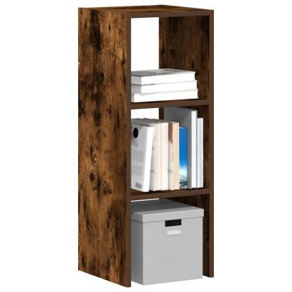 Bibliotecă stivuabilă din Stejar fumuriu din lemn prelucrat GartenMobel Dekor