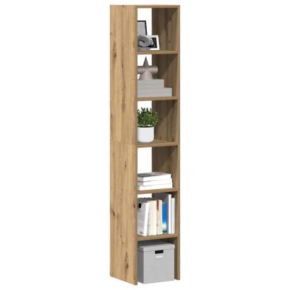 Biblioteci 2 buc Stejar Artisan stivuibil Lemn prelucrat GartenMobel Dekor