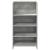 Birou de recepție Gri beton 55x50x103,5 cm Lemn prelucrat GartenMobel Dekor