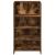 Birou de recepție stejar afumat 55x50x103,5 cm lemn prelucrat GartenMobel Dekor