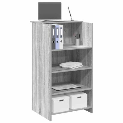 Birou de recepție Gri Sonoma 55x50x103,5 cm Lemn prelucrat GartenMobel Dekor
