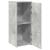 Dulap de depozitare, gri beton, 40x45x103,5 cm lemn prelucrat GartenMobel Dekor