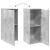 Dulap de depozitare, gri beton, 40x45x103,5 cm lemn prelucrat GartenMobel Dekor