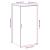 Dulap de depozitare stejar sonoma 50x45x103,5 cm lemn prelucrat GartenMobel Dekor