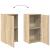 Dulap de depozitare stejar sonoma 50x45x103,5 cm lemn prelucrat GartenMobel Dekor