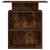 Birou de recepție stejar afumat 100x40x104 cm lemn prelucrat GartenMobel Dekor