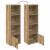 Bibliotecă, stejar artizanal, 31x24x102 cm, lemn prelucrat GartenMobel Dekor