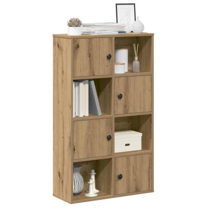 Bibliotecă, stejar artizanal, 60x24x101,5 cm, lemn prelucrat GartenMobel Dekor