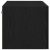 Şifonier  Negru Stejar 70x42,5x40 cm Lemn prelucrat GartenMobel Dekor
