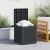 Cutie de Depozitare Antracit 55x53x57 cm PP GartenMobel Dekor