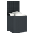 Cutie de Depozitare Antracit 55x53x57 cm PP GartenMobel Dekor