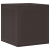 Cutie de depozitare pentru grădină Marron 55x53x57 cm PP GartenMobel Dekor