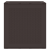 Cutie de depozitare pentru grădină Marron 55x53x57 cm PP GartenMobel Dekor