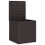 Cutie de depozitare pentru grădină Marron 55x53x57 cm PP GartenMobel Dekor
