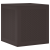 Cutie de depozitare pentru grădină Marron 55x53x57 cm PP GartenMobel Dekor