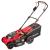 Masina de tuns iarba, gazon, electrica, motor fara perii, 2x20V Li-ion 4 Ah, incarcator, 43 cm, Worcraft GartenVIP DiyLine