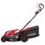 Masina de tuns iarba, gazon, electrica, motor fara perii, 2x20V Li-ion 4 Ah, incarcator, 43 cm, Worcraft GartenVIP DiyLine