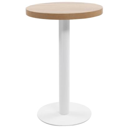 Masă de bistro, maro deschis, 50 cm, MDF GartenMobel Dekor