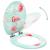 Scaune WC cu capac silențios, 2 buc., MDF, model flamingo GartenMobel Dekor