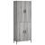 Dulap înalt, gri sonoma, 69,5x34x180 cm, lemn compozit GartenMobel Dekor