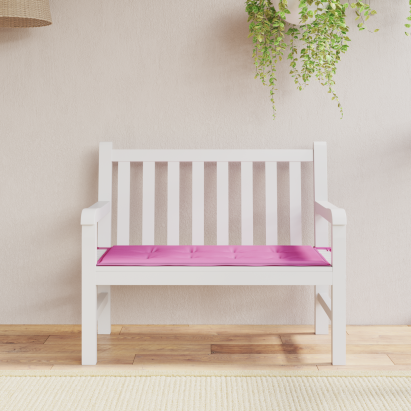 Pernă bancă de grădină, roz, 100x50x4 cm, material oxford GartenMobel Dekor