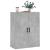 Dulap cu montaj pe perete, gri beton, 69,5x34x90 cm GartenMobel Dekor