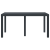 Masă de grădină Antracit 150x100x73 cm Poly Rattan GartenMobel Dekor