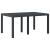 Masă de grădină Antracit 150x100x73 cm Poly Rattan GartenMobel Dekor