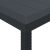 Masă de grădină Antracit 150x100x73 cm Poly Rattan GartenMobel Dekor