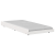 Cadru de pat Alb Lemn de pin 80 x 200 cm Rezistent Cadru pat GartenMobel Dekor