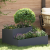 Ghiveci Antracit 80x80x50 cm Oțel laminate la rece GartenMobel Dekor