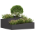 Ghivece & Ghivece Negru Metal Mare Inserții decorative Ghiveci GartenMobel Dekor