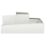Ghivece & Plante Alb Plastic Mediu Detalii decorative GartenMobel Dekor