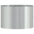 Set de Ghivece Metalice Gri Galvanizat Metal galvanizat Mediu GartenMobel Dekor