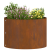 Set de Ghivece din Oțel Corten Oțel corten Mediu Durabil GartenMobel Dekor