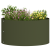 Ghiveci Verde Olive Verde Olive Metal Mediu Rezistent GartenMobel Dekor