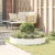 Ghiveci Alb din Metal Alb Metal Mare Ghiveci Alb pentru Plante GartenMobel Dekor