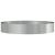 Ghiveci metalic argintiu Galvanizat argintiu Metal galvanizat Mare GartenMobel Dekor